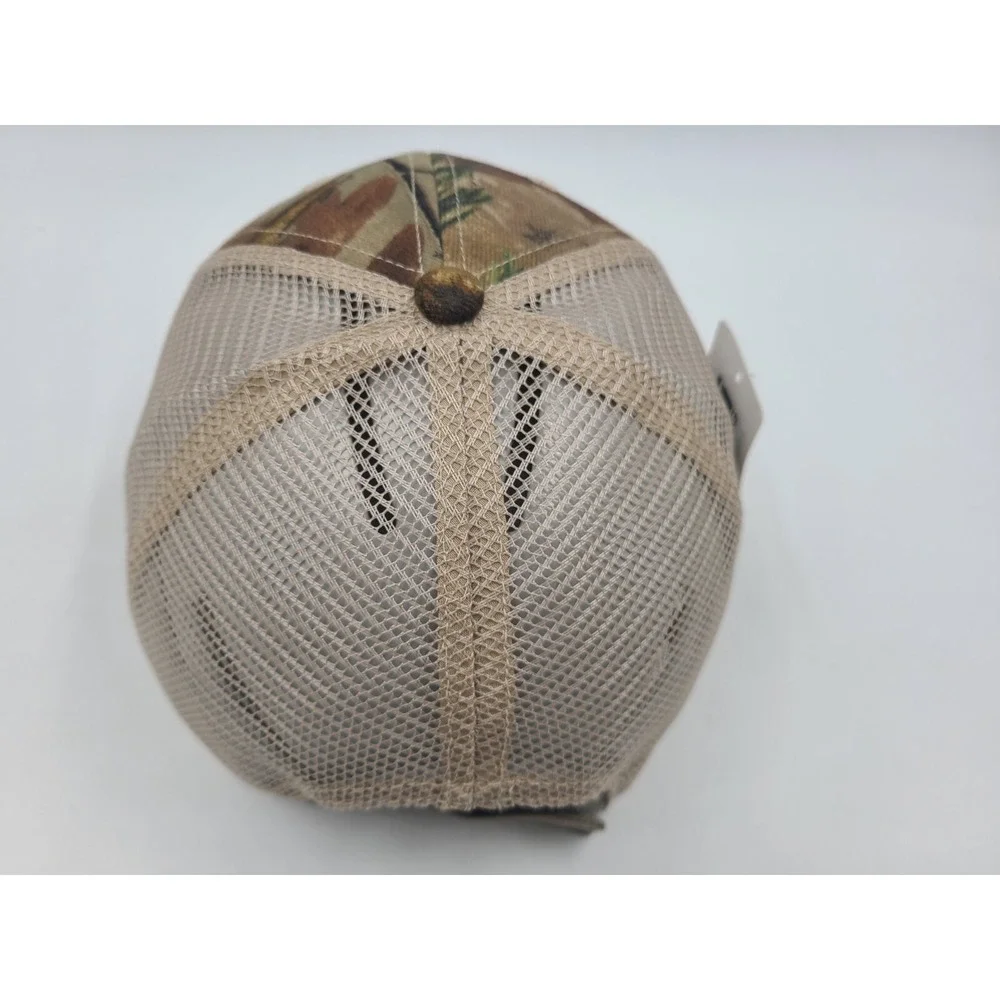 Deer Week Camo‎ Mesh Trucker Adjustable Hat Cap Hunt Fish Men Women Brown Beige